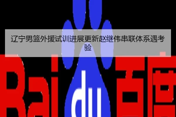 辽宁男篮外援试训进展更新赵继伟串联体系遇考验